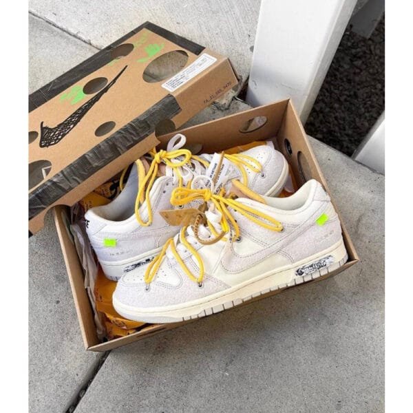 Nike SB Dunk x Off White “ 39 lot 50 “