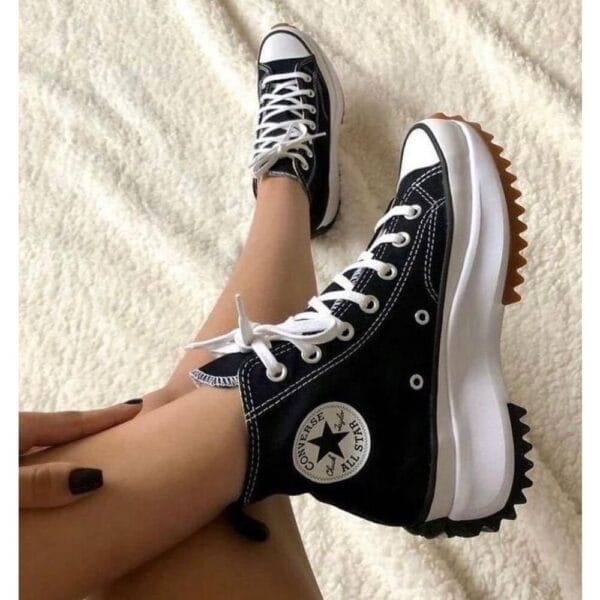 Converse Run Star Hike “Black & White”
