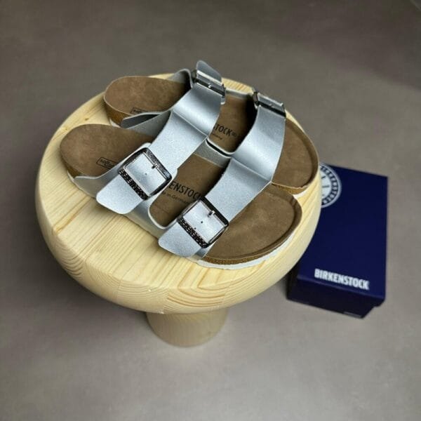Birkenstock Arizona Silver