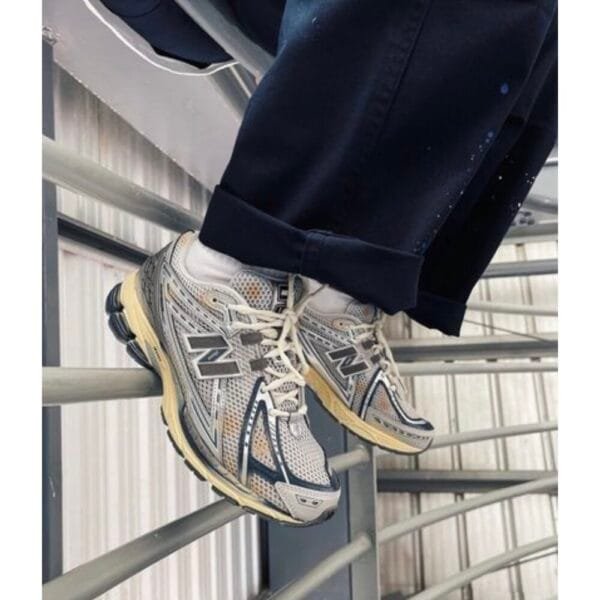 New Balance 1906R Gold & Navy Blue