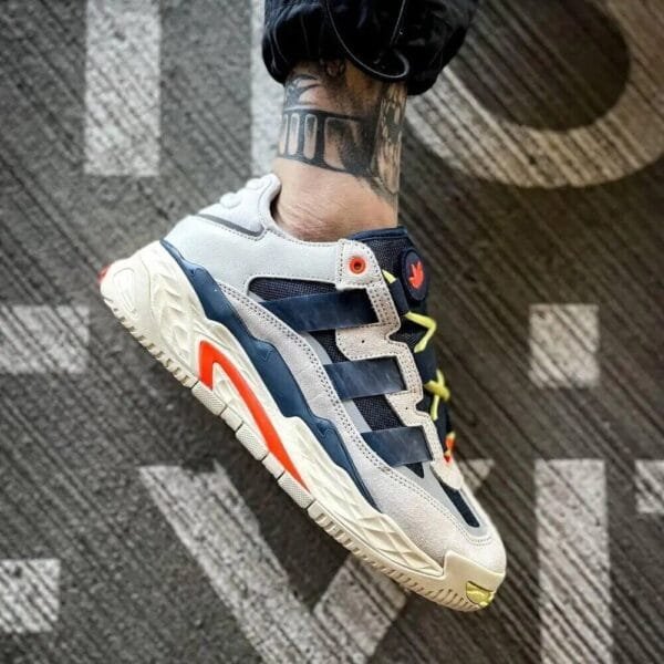 Adidas Niteball “ Navy & Orange “
