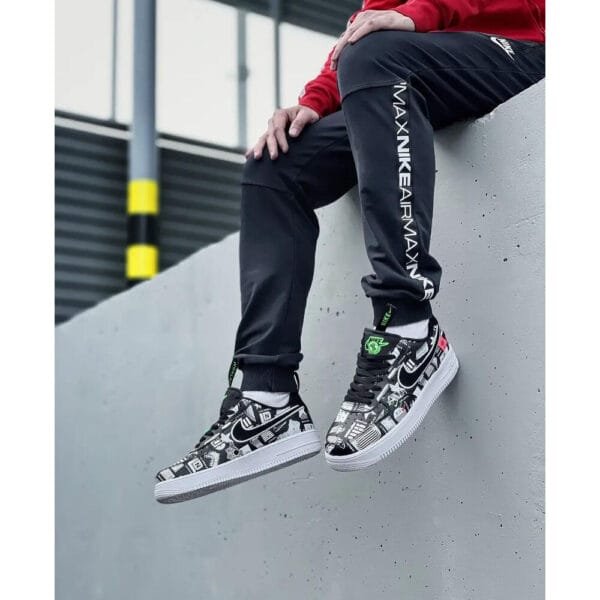 Nike Air Force 1 ’07 LX “Worldwide Pack – Black”