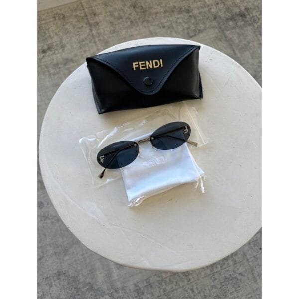 Fendi Glasses Silver
