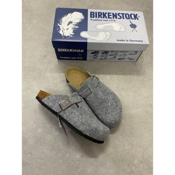 Birkenstock Boston Grey