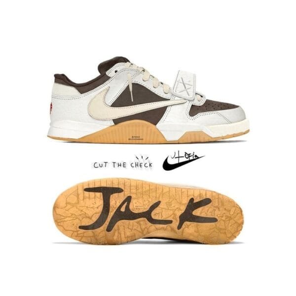 Nike Air Jordan Travis Scott Cut The Check “ Mocha “