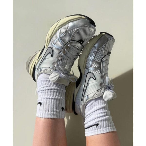 Nike V2K Run “ Summit White Metallic Silver “